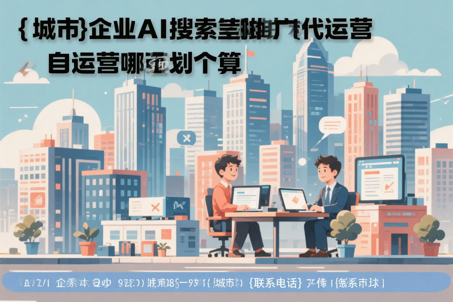萍乡企业AI搜索推广代运营和自运营哪个更划算