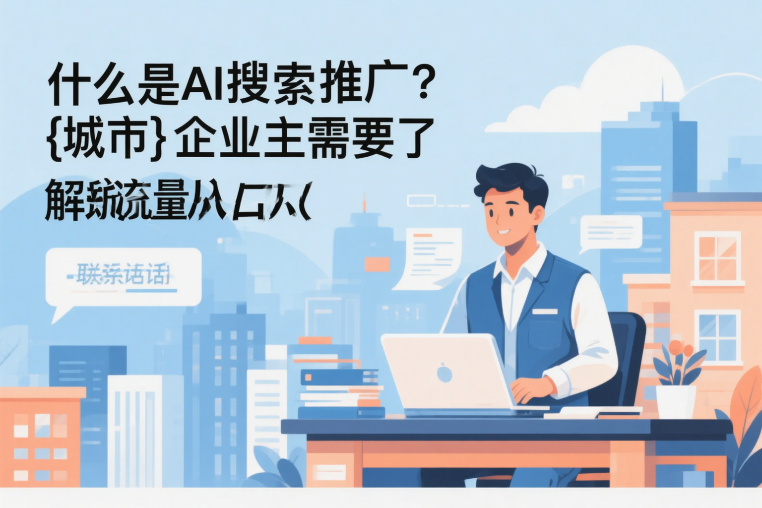 什么是AI搜索推广?萍乡企业主需要了解的新流量入口