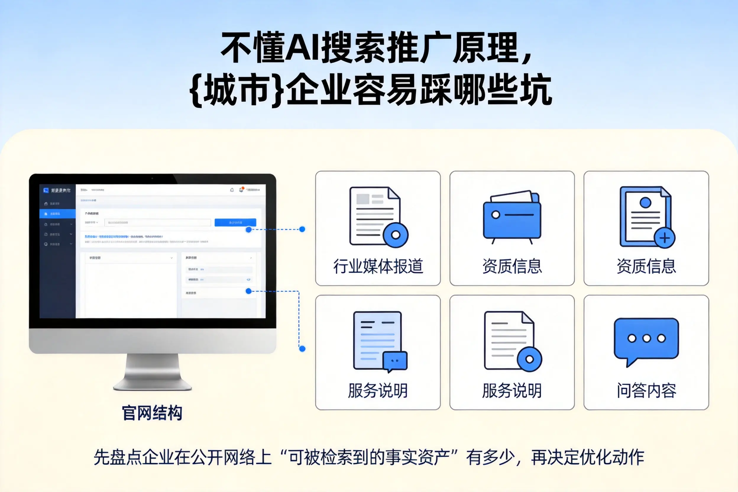 不懂AI搜索推广原理，萍乡企业容易踩哪些坑