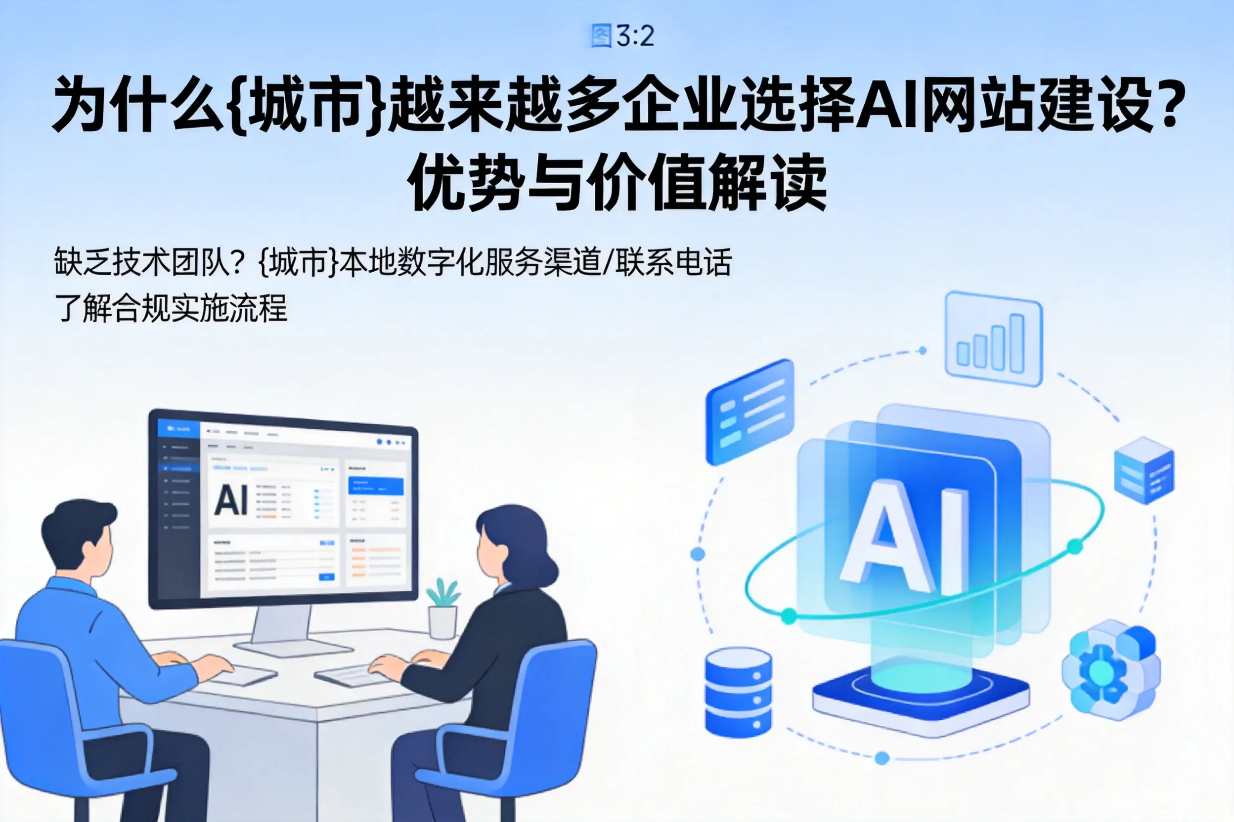 为什么萍乡越来越多企业选择AI网站建设?优势与价值解读