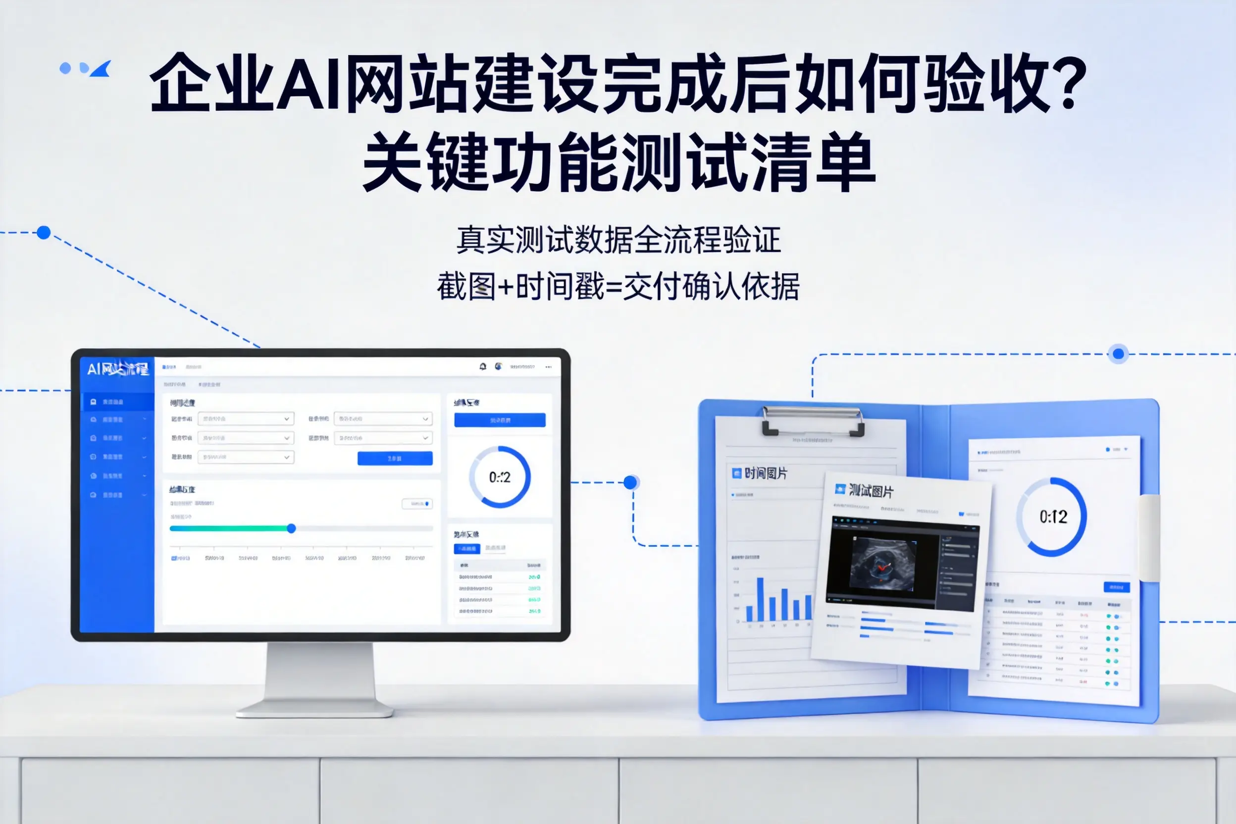 萍乡企业AI网站建设完成后如何验收？关键功能测试清单