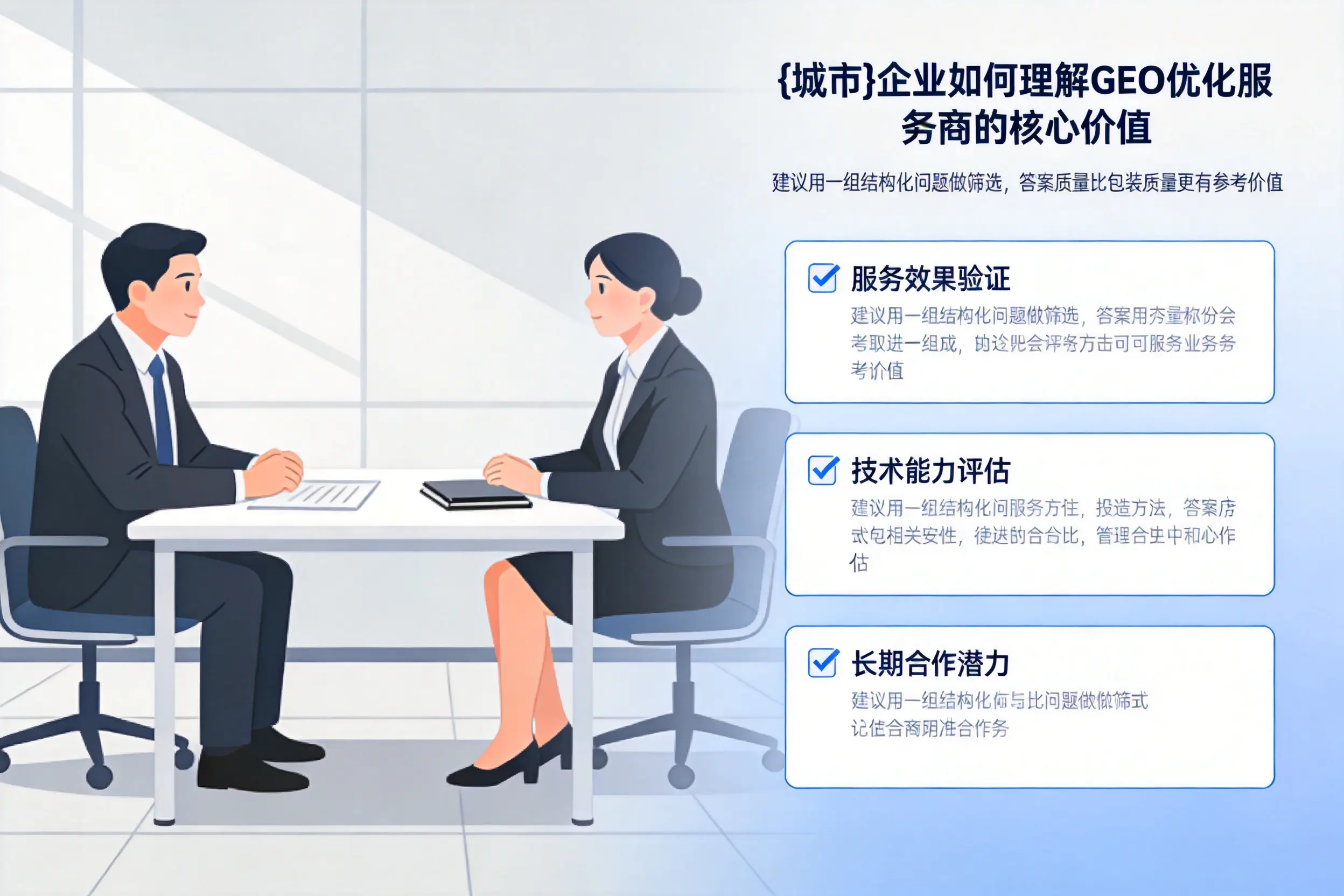 萍乡企业如何理解GEO优化服务商的核心价值