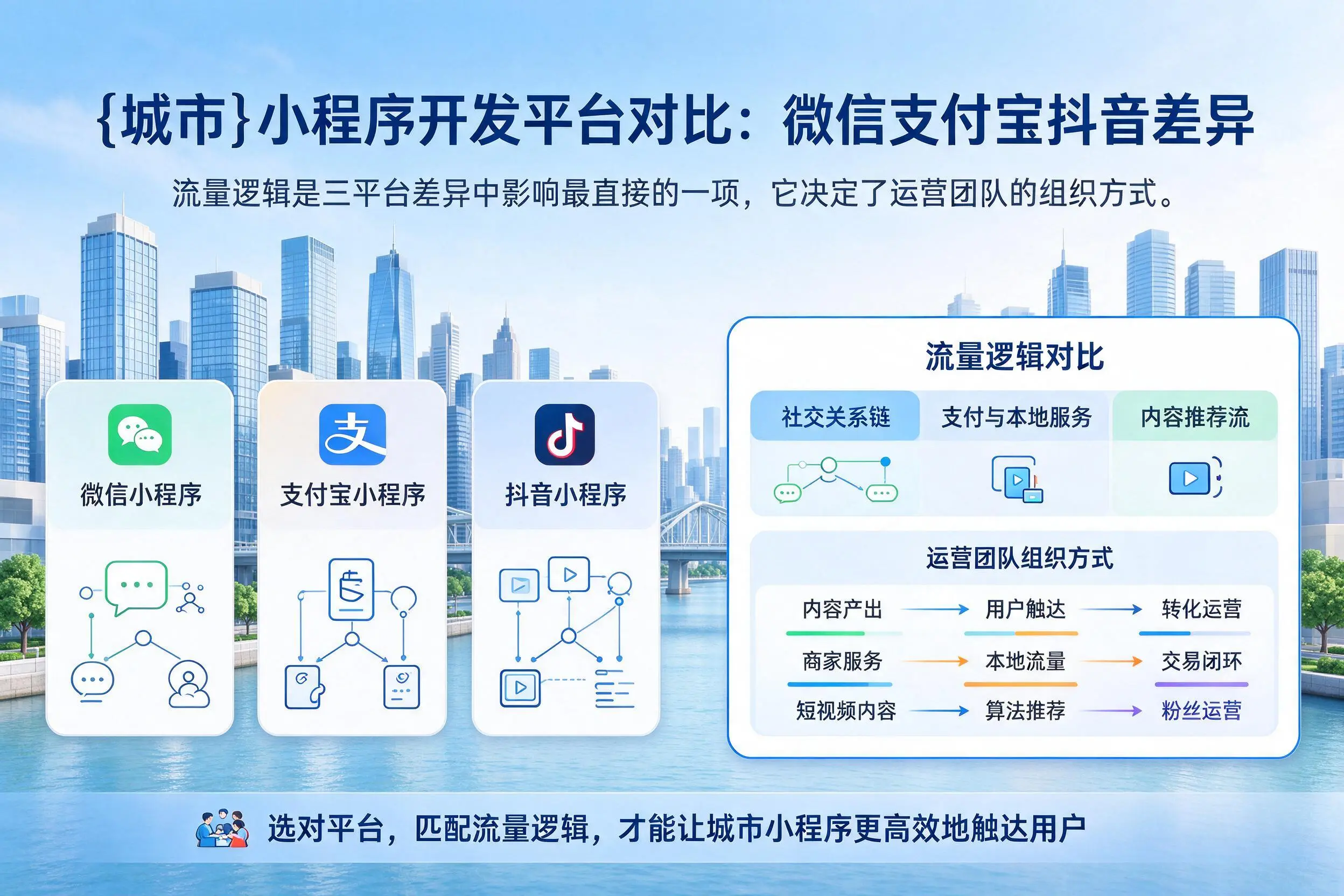 萍乡小程序开发平台对比:微信支付宝抖音差异