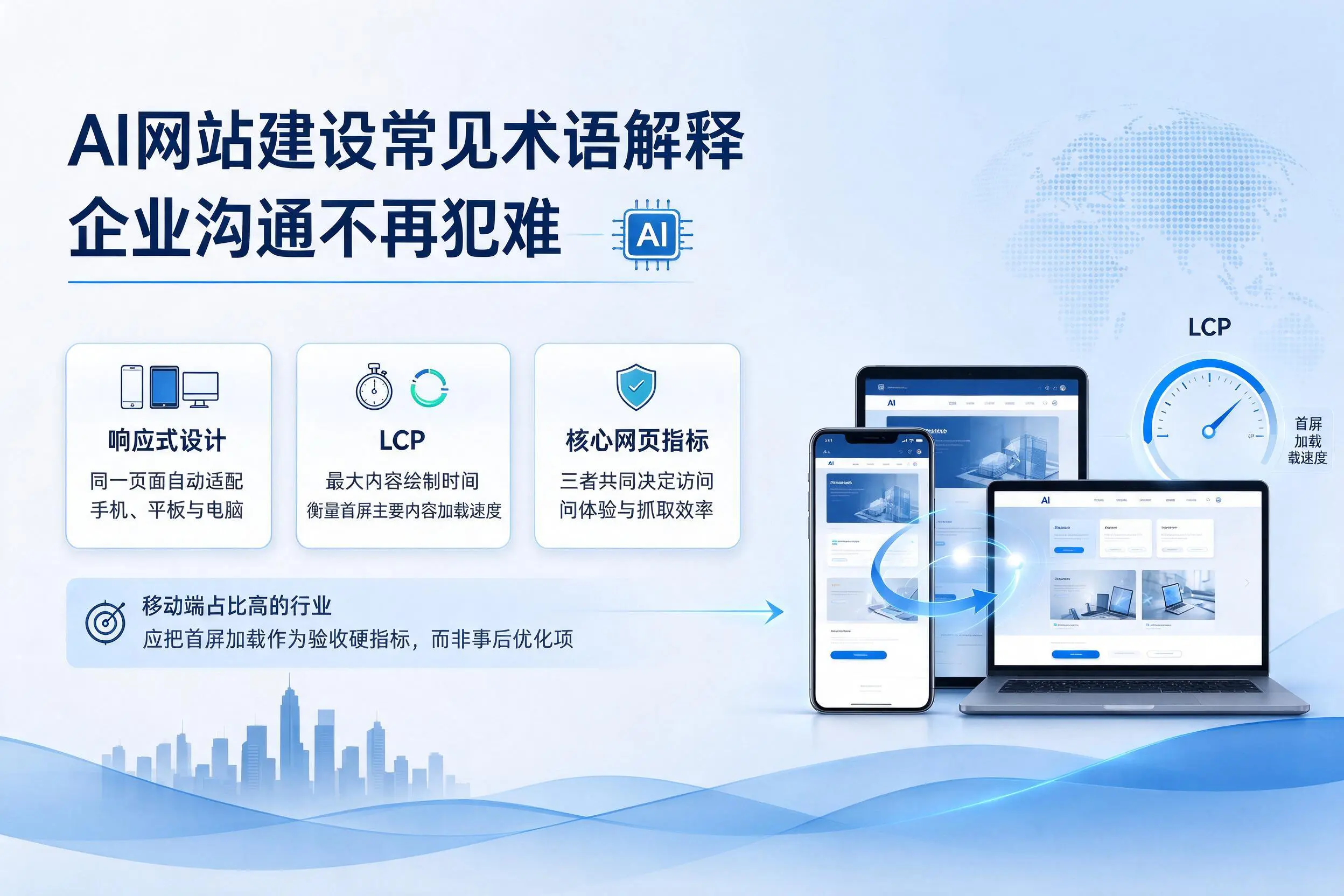 AI网站建设常见术语解释，萍乡企业沟通不再犯难