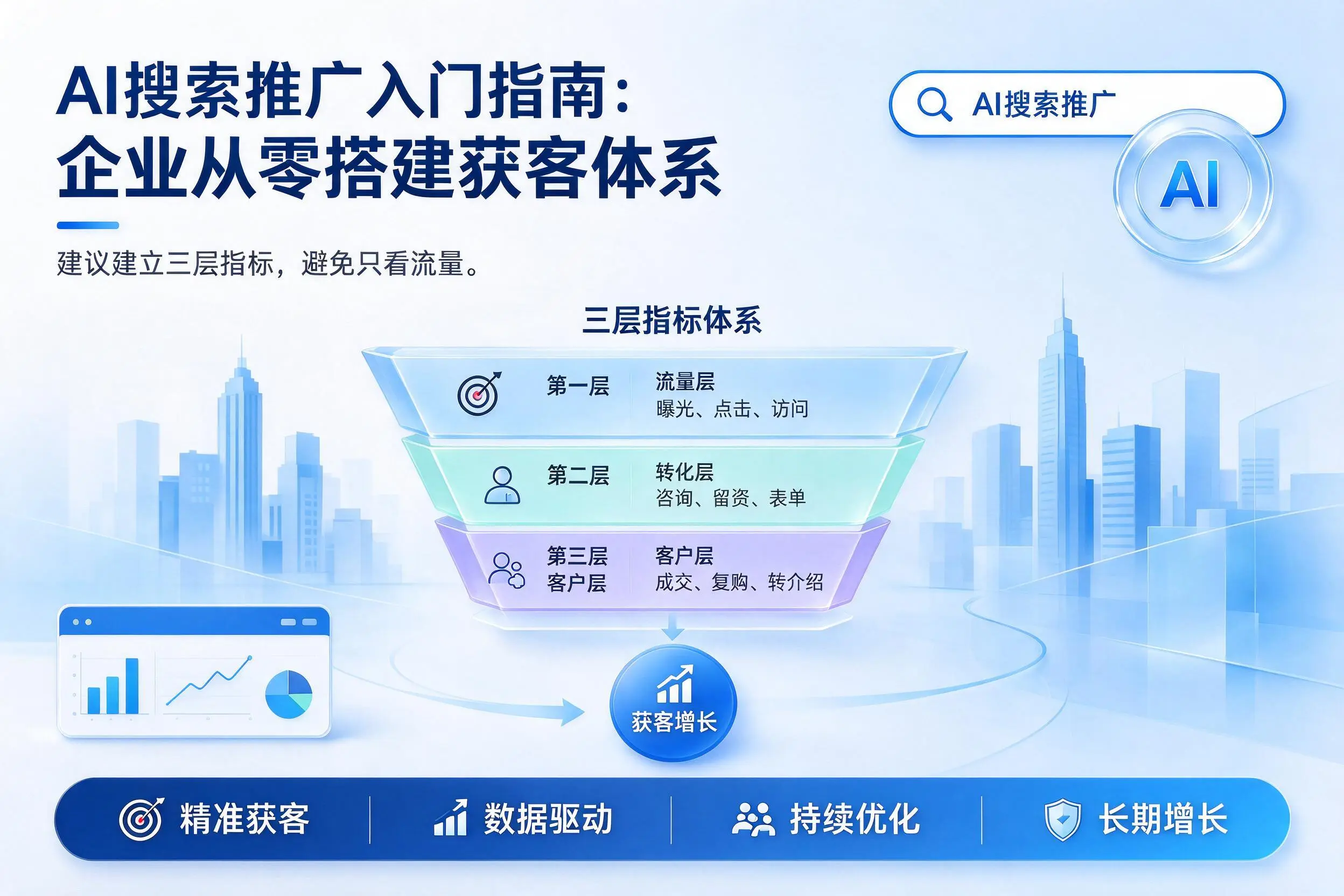 AI搜索推广入门指南：萍乡企业从零搭建获客体系